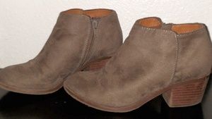 Brown ankle boots girls Size 13